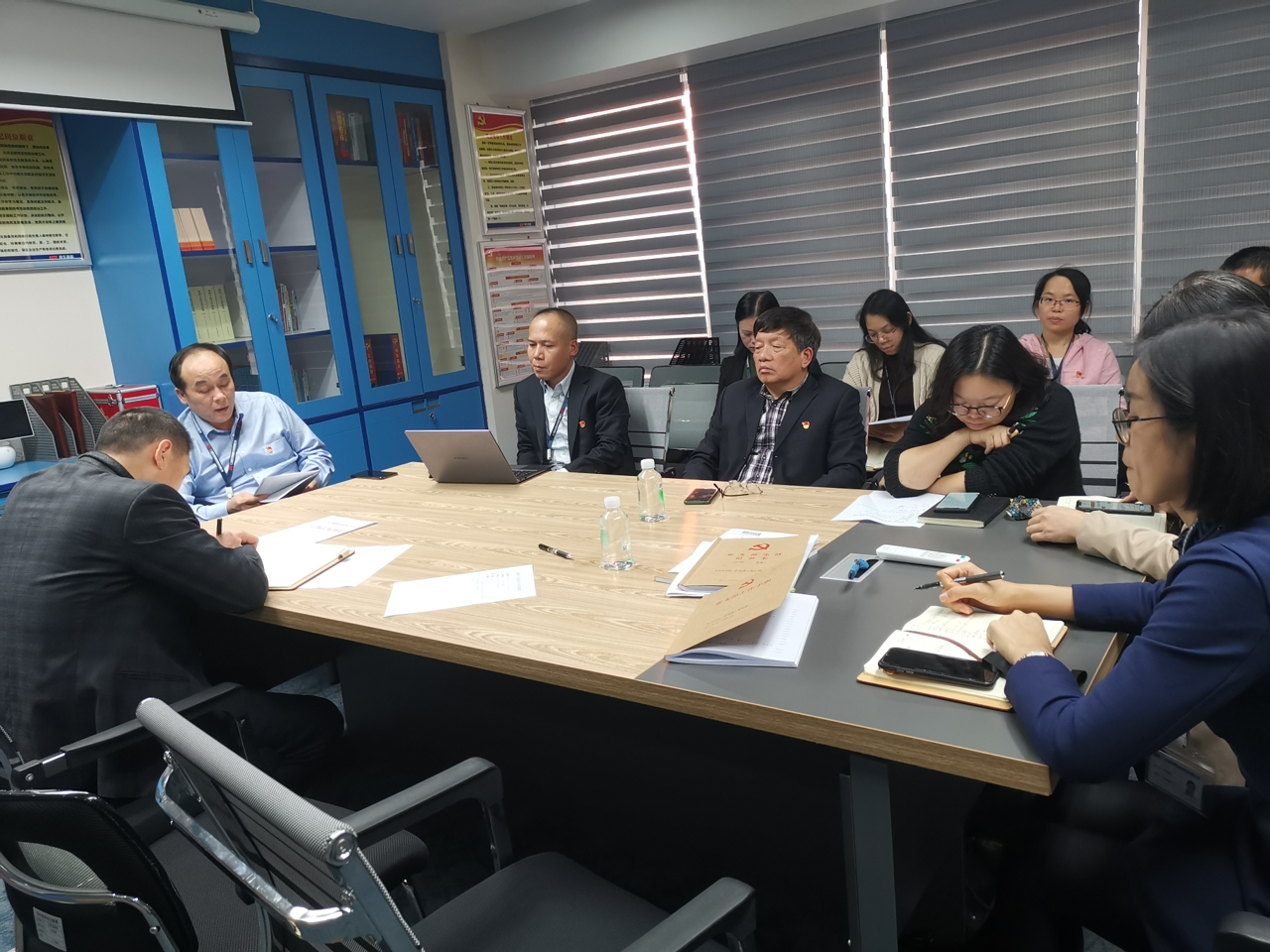 紀委書記劉維斌給支部上黨課：守初心、講政治、增才干、畏法紀、愛單位